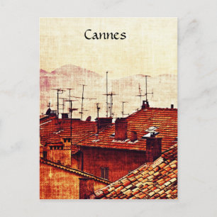 Cannes, Provence-takbutiker Vykort