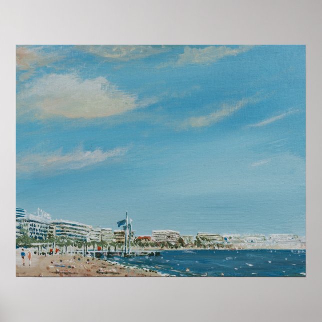 Cannes Sea Front 2014 Poster (Framsidan)