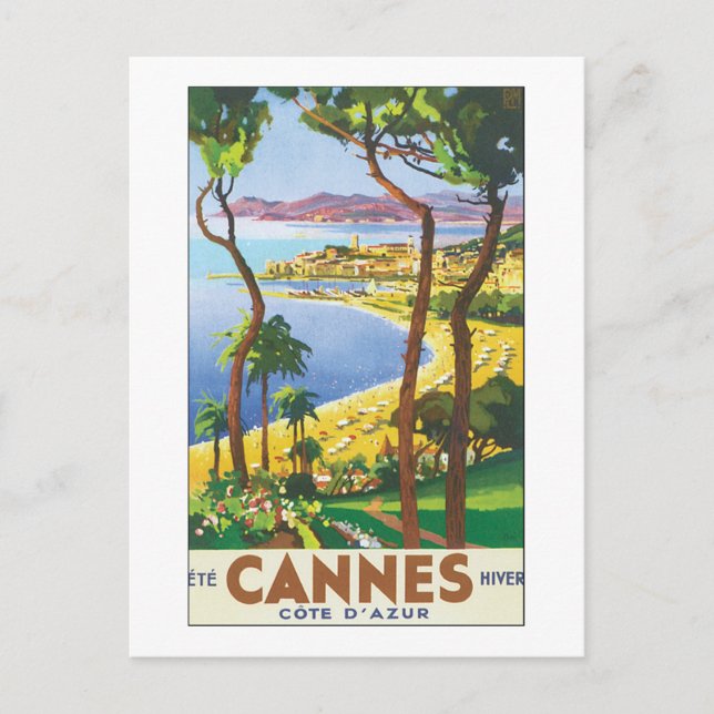Cannes Vykort (Framsida)