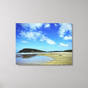 Cannibal Bay, Catlins: Nya Zeeland Canvas