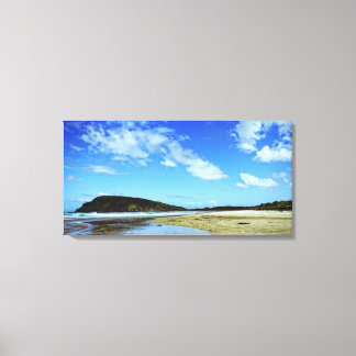 Cannibal Bay, Catlins: Nya Zeeland duk Canvastryck