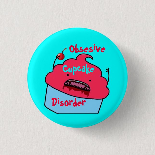 Cannibal Cupcake button Knapp (Framsida)