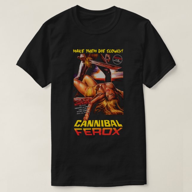 Cannibal Ferox Classic T-Shirt (Design framsida)