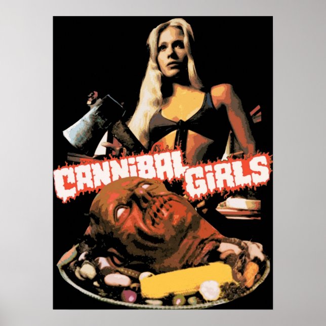 Cannibal Girls 1973 Poster (Framsidan)