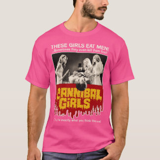 Cannibal Girls Retro 70s skräckfilm T Shirt