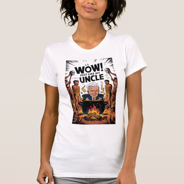 Cannibals Ate My farbror Joe Biden T Shirt (Framsida)