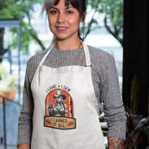 Canning Cook Sarcastic Phrase Western Cowgirl