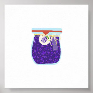 Canning Food - Blackberry Sylt Poster