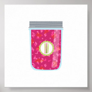Canning Food - Rhubarb Sylt Poster