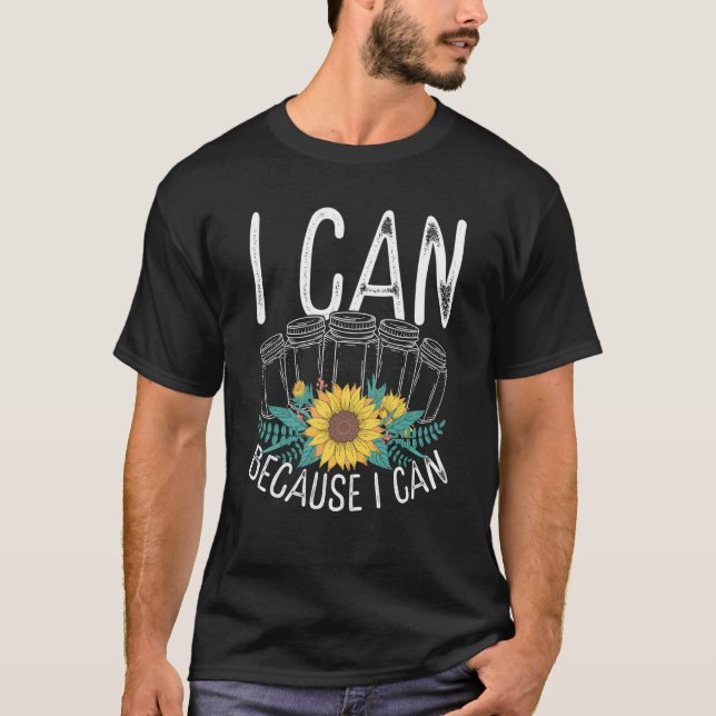 Canning Season Shelf Space Homegrown Food Homestea T Shirt (Framsida)