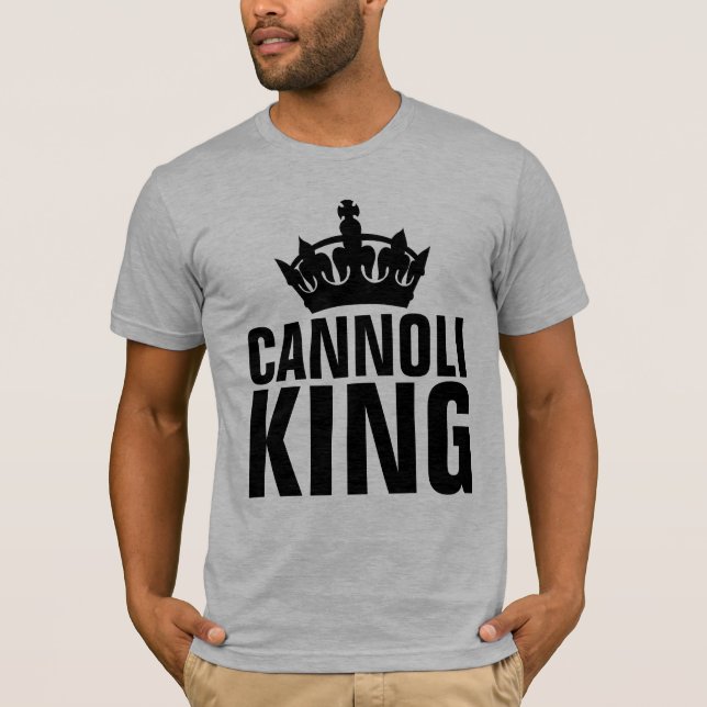 CANNOLI KING T-Shirtsor T Shirt (Framsida)