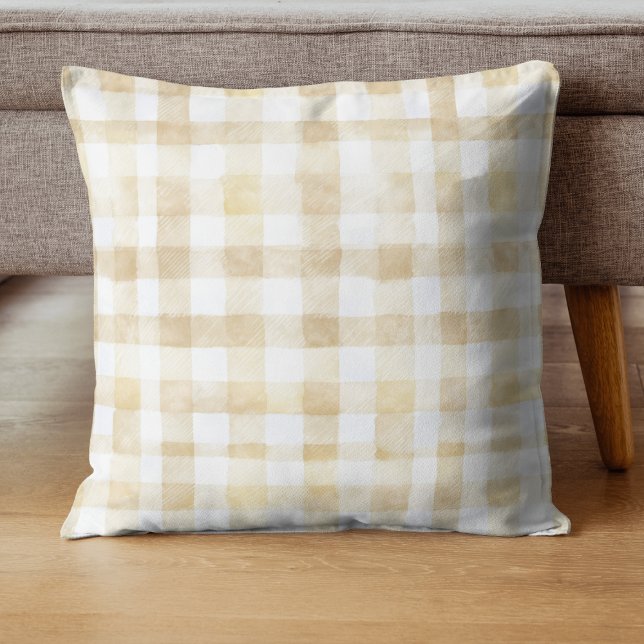 Cannoli Könsneutral Beige Italiensk Babyfest Kudde (Skapare uppladdad)