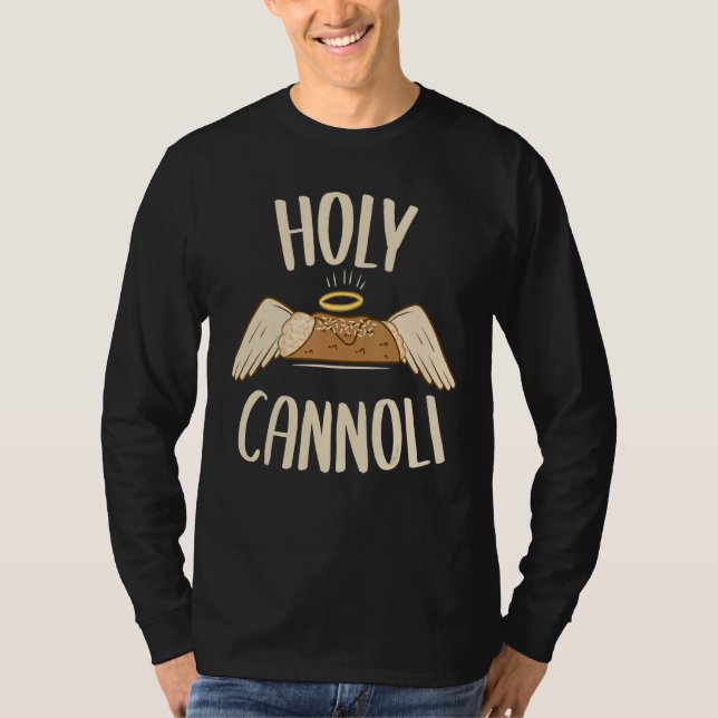 Cannoli Siciliani Heliga Cannoli T Shirt (Framsida)