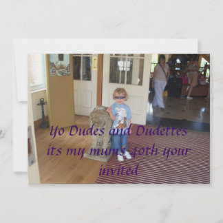 cannon 1 048, Yo Dudes och Dudettesits morsa ... Inbjudningar