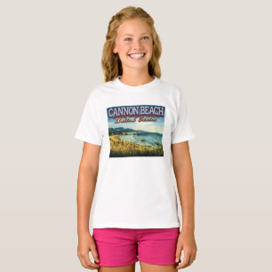 CANNON BEACH - HAYSTACK STEN - OREGON USA T SHIRT