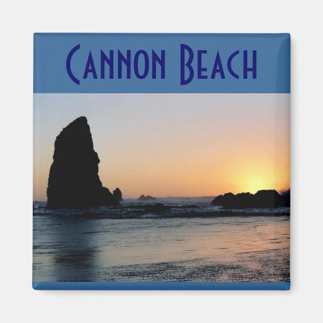 Cannon Beach Magnet (Framsidan)