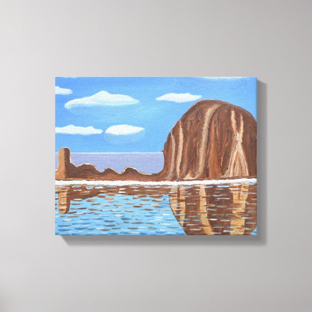 Cannon Beach Oregon canvas (Framsida)