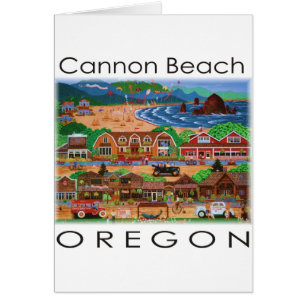 Cannon Beach ~ Oregon Hälsningskort
