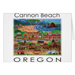 Cannon Beach ~ Oregon Hälsningskort