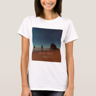 Cannon Beach Oregon Haystack Sten T Shirt