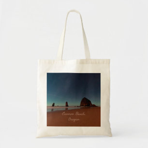 Cannon Beach Oregon Haystack Sten Tygkasse
