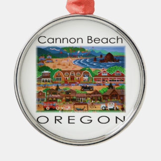 Cannon Beach ~ Oregon Julgransprydnad Metall