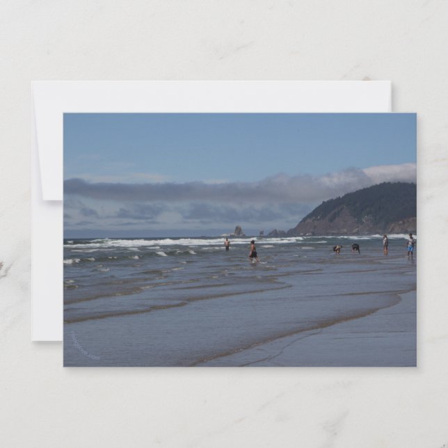 Cannon Beach, Oregon: Surfa-Waders/Horseback (Framsida)