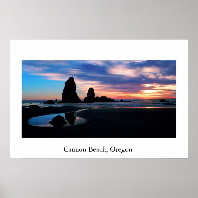 Cannon Beach Poster (Framsidan)