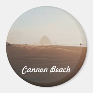 Cannon Beach vid Golden Hour Magnet