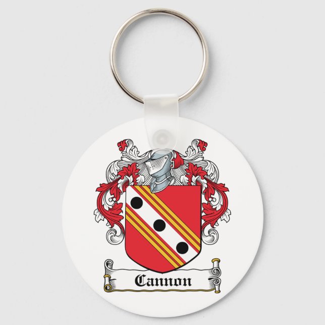 Cannon Family Crest Nyckelring (Framsida)