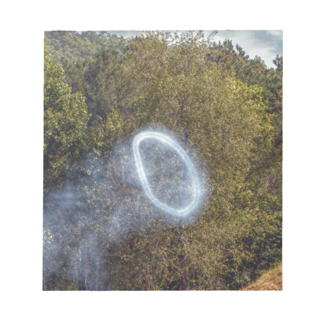Cannon Smoke Ring Anteckningsblock (Framsida)