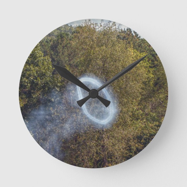 Cannon Smoke Ring Rund Klocka (Framsida)