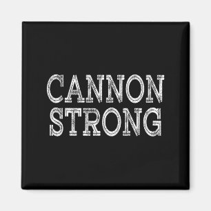 CANNON Starka Squad Familjeåterförening Efternamn Magnet