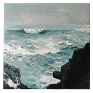 Cannon Sten av Winslow Homer Kakelplatta