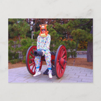 Cannon Straddler-vykort Vykort