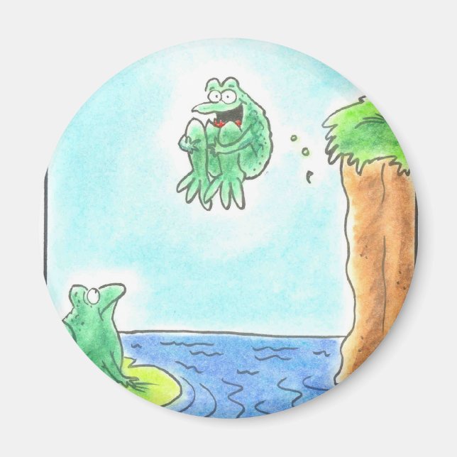 Cannonball Frog Magnet (Framsidan)