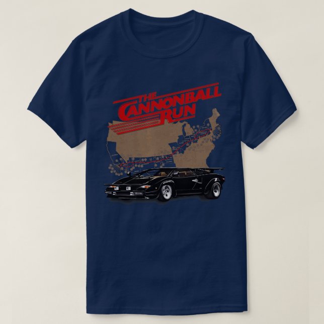 Cannonball Springa 2 T Shirt (Design framsida)