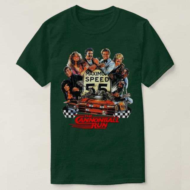 Cannonball Springa T Shirt (Design framsida)