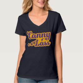 Canny Lass, Geordie Slang T-Shirt, Newcastle Tröja