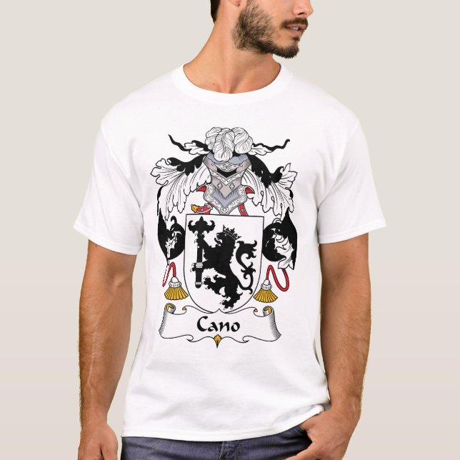 Cano familjvapensköld t-shirt (Framsida)