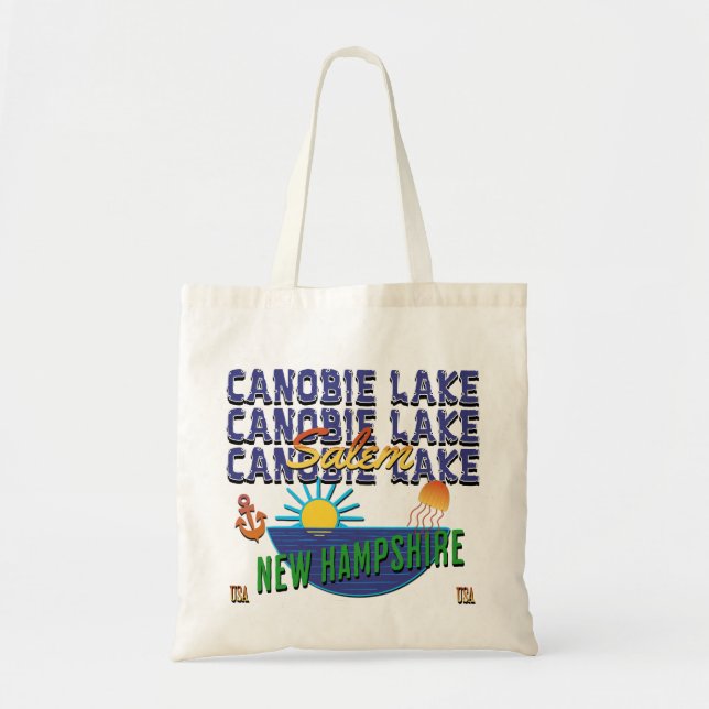 Canobie Lake, New Hampshire Tygkasse (Framsidan)