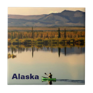 Canoe Alaska Kakelplatta