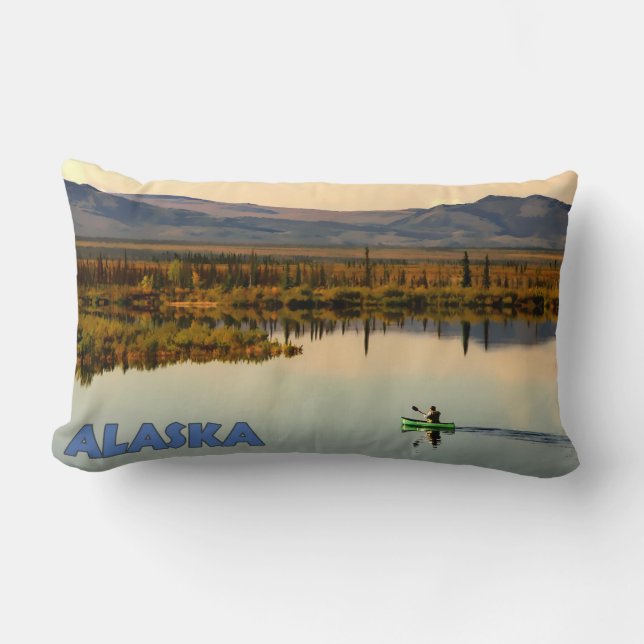 Canoe Alaska Lumbarkudde (Framsida)