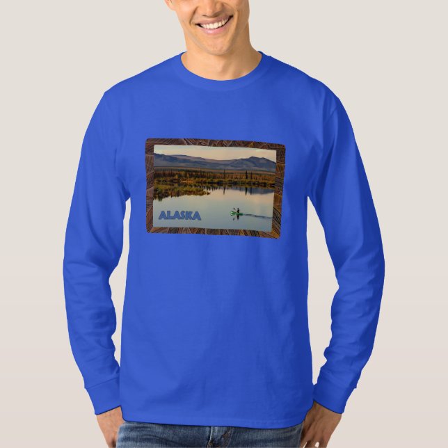 Canoe Alaska T-shirt (Framsida)
