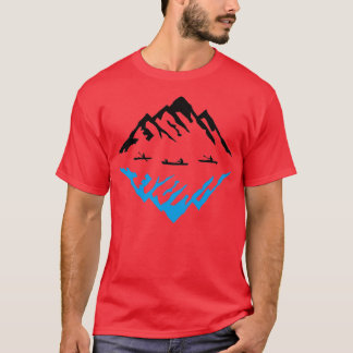 Canoe amp Mountains 2 T Shirt