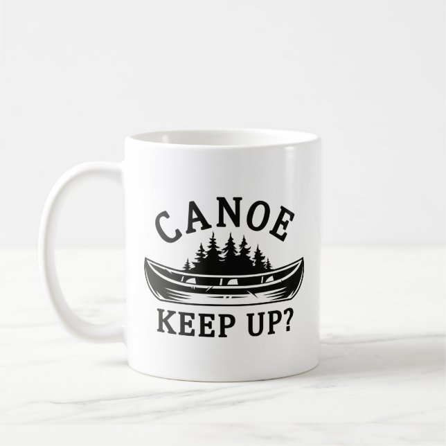 Canoe Behålla Up? Kaffemugg (Vänster)