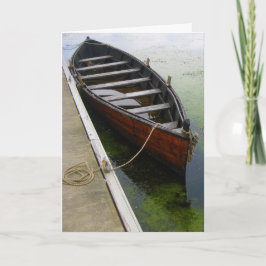 Canoe Boat Docked Kort