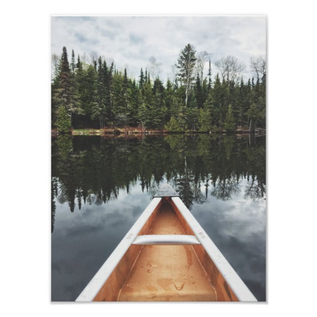 Canoe - BWCA Fototryck (Framsidan)