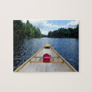 Canoe, norra Sjö, Kanada, hisspussel Pussel