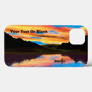 Canoe on Sunset Sjö Fodral-Mate iphone case